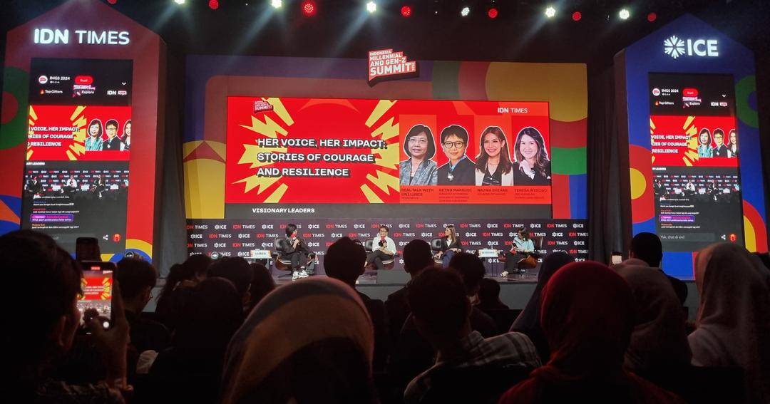 IMGS 2024: Najwa Shihab dan Retno Marsudi Cerita Pengalaman Diremehkan